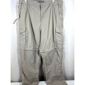 Simms Fishing Products Mens Convertible Lightweight Insect Shield Pants Size XL